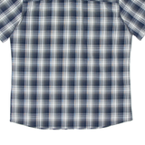 JACK WOLFSKIN Mens Shirt Blue Check S