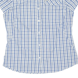 COLUMBIA Womens Shirt Blue Check L