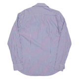 JOOP Slim Fit Mens Shirt Blue Check Long Sleeve M