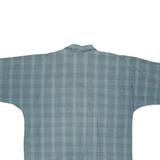 Mens Shirt Green Check L