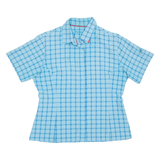 MAMMUT Womens Shirt Blue Check M