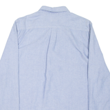 LEVI'S Mens Plain Shirt Blue Long Sleeve M