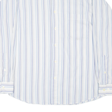 VAN HEUSEN Mens Shirt Blue Striped Long Sleeve M