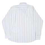 VAN HEUSEN Mens Shirt Blue Striped Long Sleeve M