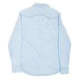 REPLAY Mens Denim Shirt Blue Long Sleeve S