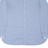 TED BAKER Mens Shirt Blue Pinstripe Long Sleeve XL