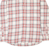GAP Mens Flannel Shirt Red Check Long Sleeve XL