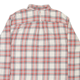 GAP Mens Flannel Shirt Red Check Long Sleeve XL