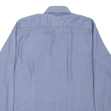 TED BAKER Mens Plain Shirt Blue Long Sleeve XL