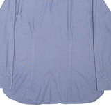 TED BAKER Mens Plain Shirt Blue Long Sleeve XL