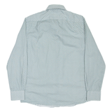 TOMMY HILFIGER Slim Fit Mens Shirt Green Long Sleeve M