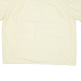 GARRY Big Basic Shirt Mens Plain Shirt Yellow 2XL