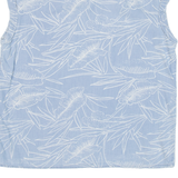 VANS Womens Shirt Blue Floral L