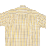 RENATO CAVALLI Mens Shirt Yellow Check M