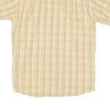 RENATO CAVALLI Mens Shirt Yellow Check M