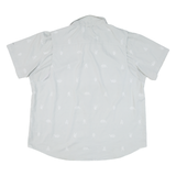 COLUMBIA Animals Mens Shirt Grey 2XL