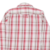 LEVI'S Mens Shirt Red Check Long Sleeve S