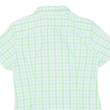 MAMMUT Womens Shirt Green Check S