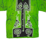 Mens Plain Shirt Green L
