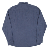 JOOP Mens Plain Shirt Blue Long Sleeve L