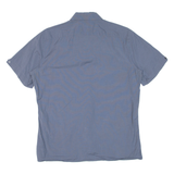BANANA REPUBLIC Mens Plain Shirt Blue M