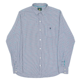 ROYAL COUNTY OF BERKSHIRE POLO CLUB Slim Fit Paisley Mens Shirt Blue Check L