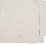 N41 Mens Plain Shirt Beige Long Sleeve XL