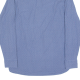TOMMY HILFIGER Mens Shirt Blue Check Long Sleeve M