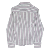 ESPIRIT Womens Shirt White Striped Long Sleeve XS