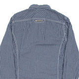 DIESEL Mens Shirt Blue Check Long Sleeve S