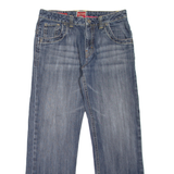 TOMMY HILFIGER Gage Fit Mens Jeans Blue Regular Skinny Stone Wash W33 L31