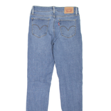 LEVI'S 711 Womens Jeans Blue Slim Skinny Stone Wash W26 L30