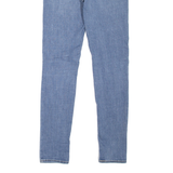 LEVI'S 711 Womens Jeans Blue Slim Skinny Stone Wash W26 L30