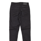 LEVI'S 720 High Rise BIG E Womens Jeans Black Slim Skinny W25 L28