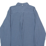 TOMMY HILFIGER Mens Shirt Blue Gingham Long Sleeve S