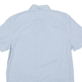 TIMBERLAND Slim Fit Mens Shirt Blue Check S