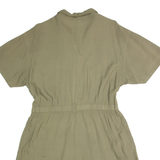 TOGETHER! Womens Playsuit Green Wide-Leg M