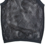 Mesh Womens Vest Black Sleeveless S