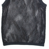 Mesh Womens Vest Black Sleeveless S