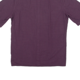 DKNY Mens Plain Shirt Purple M
