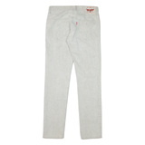 LEVI'S 519 Jeans Mens Grey Slim Skinny W31 L34