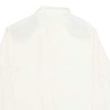 EVAN PICONE Womens Shirt Blouse Cream Collared Long Sleeve 90s L