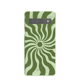 Sage Green Watermelon Time Warp Google Pixel 7a Case