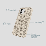 Seashell Wild Flower iPhone 12 Mini Case