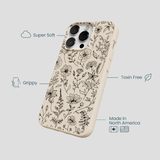 Seashell Wild Flower iPhone 13 Pro Case