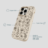 Seashell Wild Flower iPhone 14 Pro Case