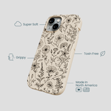 Seashell Wild Flower iPhone 14 Case