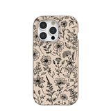 Seashell Wild Flower iPhone 15 Pro Case