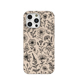 Seashell Wild Flower iPhone 16 Pro Max Case