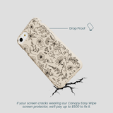 Seashell Wild Flower iPhone 6/6s/7/8/SE Case